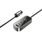 wiwu car charger wiwu extend dual usb a usb c 120w qc pd power delivery fast charging wi qc014 full11 nhjhk7lt