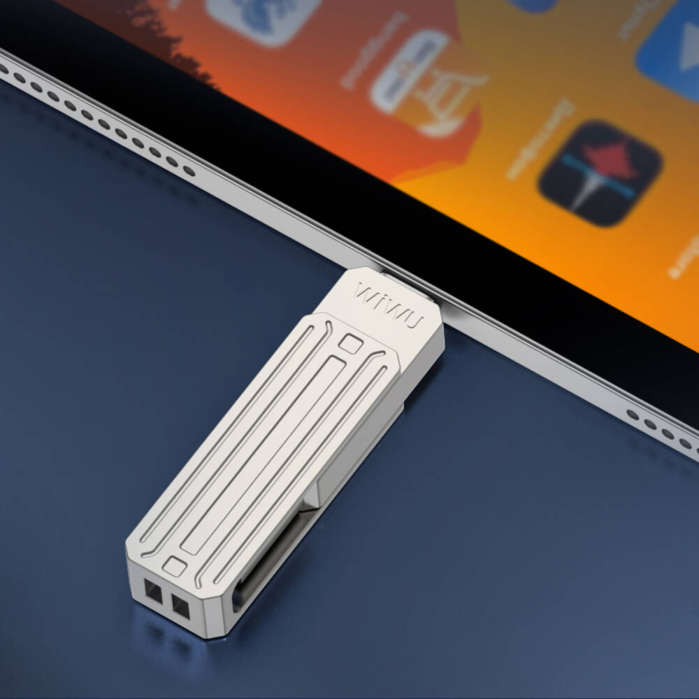 wiwu wi fd001 3 in 1 usb32 driver disk usb a lightning type c otg 256 gb memory products wiwu 366487 32 B